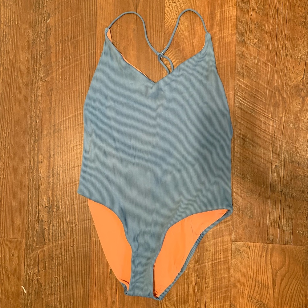 Dolce Vita one piece swimsuit with “thong” back